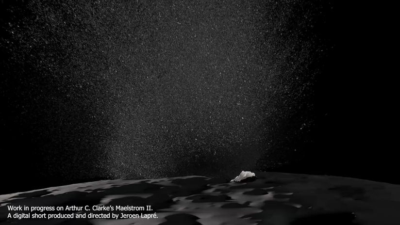 Studio X Project - Maelstrom II - moon surface impact (WIP)